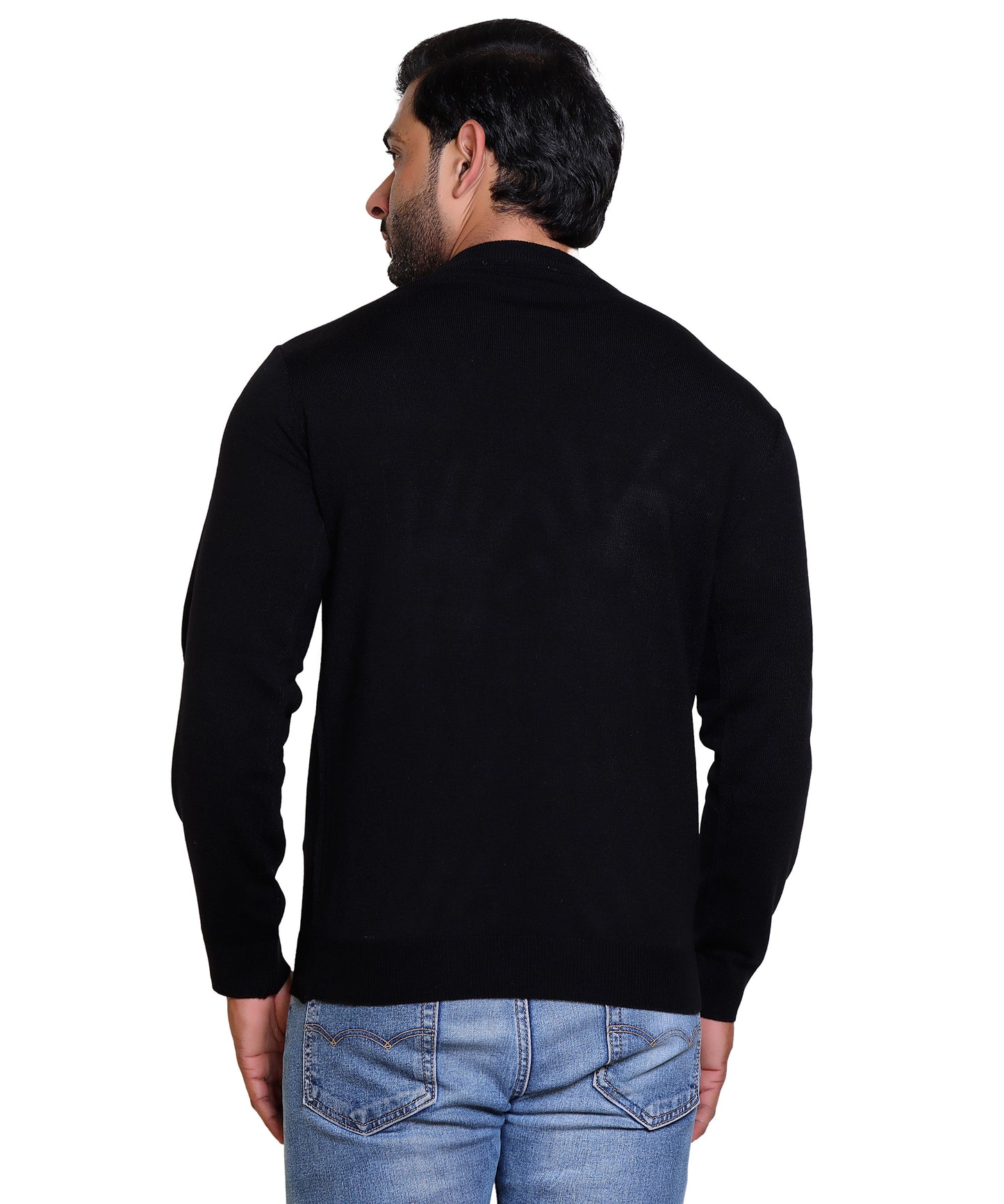 Men Round Neck Full Sleeves Sweater | 100% Acrylic Men Pullovers and Cardigans