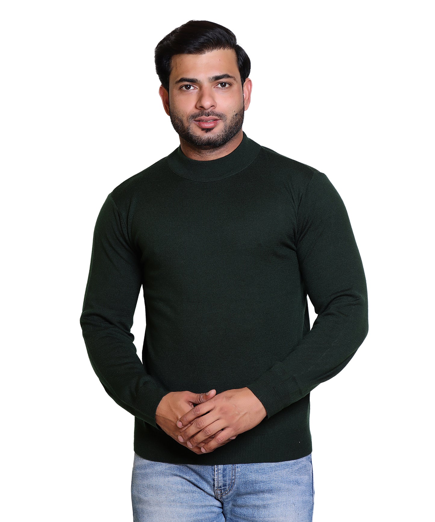 Men Round Neck Full Sleeves Sweater | 100% Acrylic Men Pullovers and Cardigans