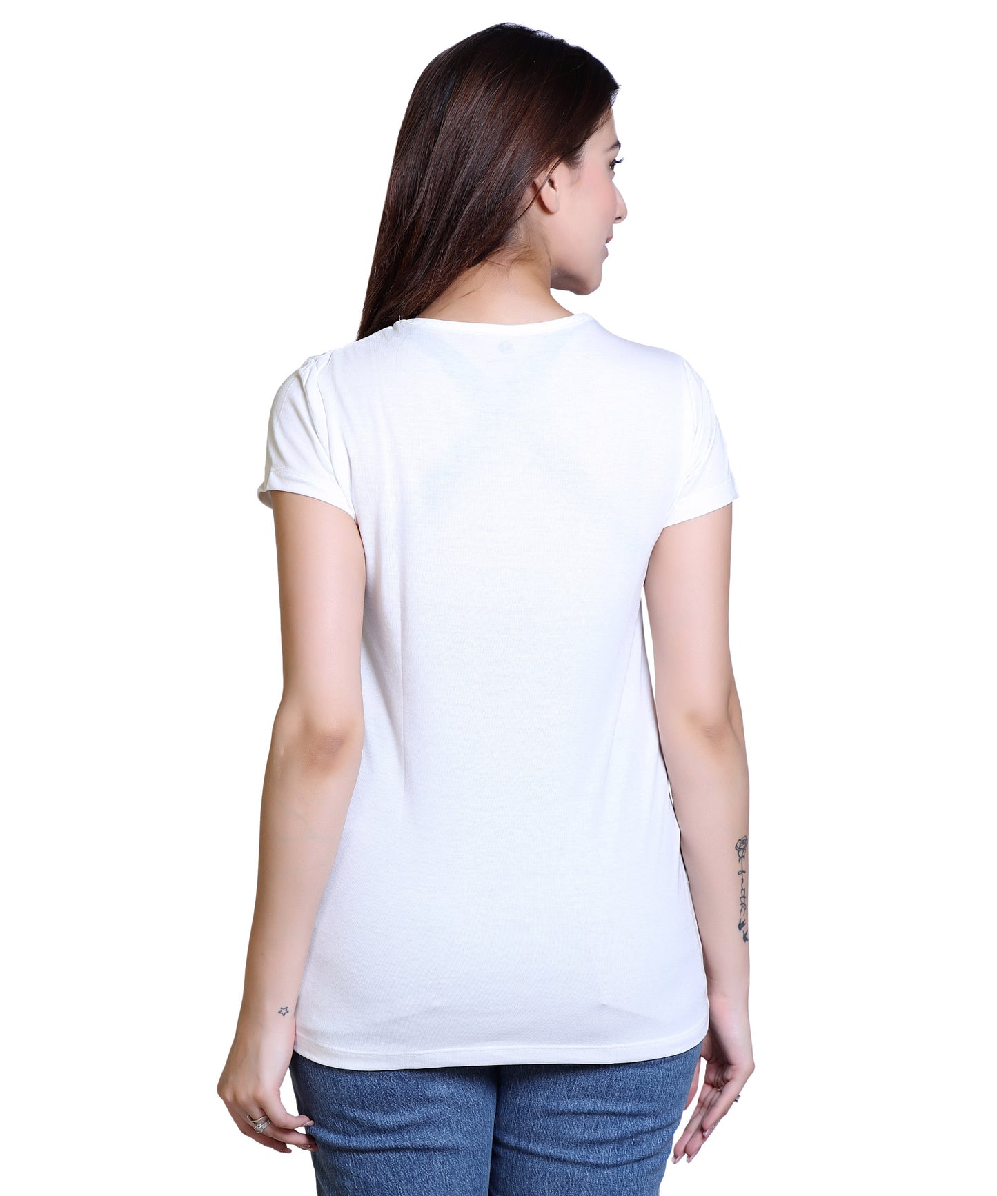 Women Love Always Win Cotton Blend Round Neck Half Sleeves T-Shirt