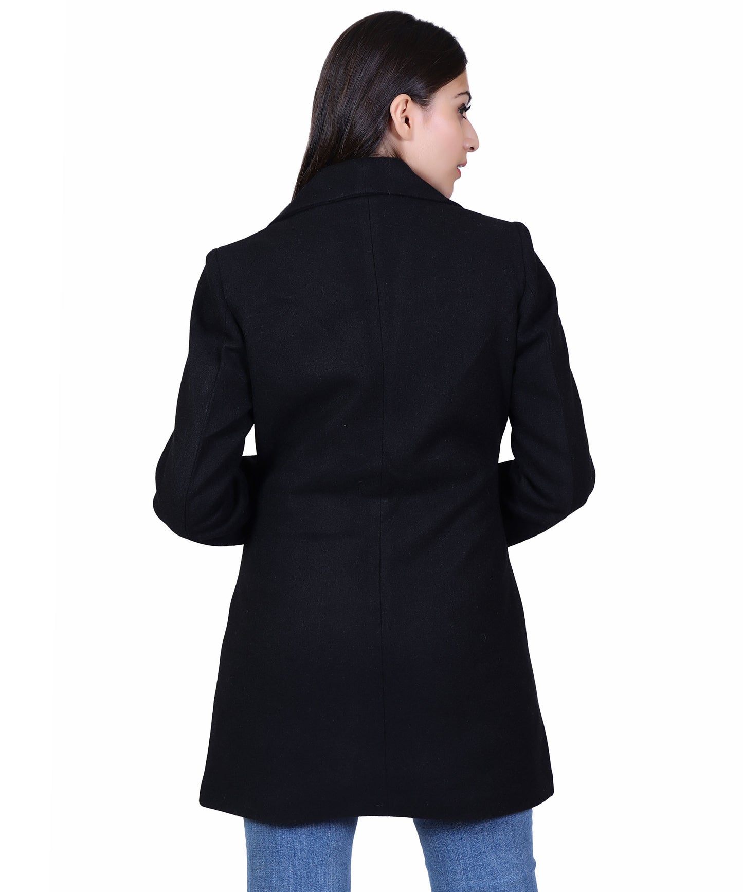 Women Formal Winter Wear Collared Neck Full Sleeve Blazer