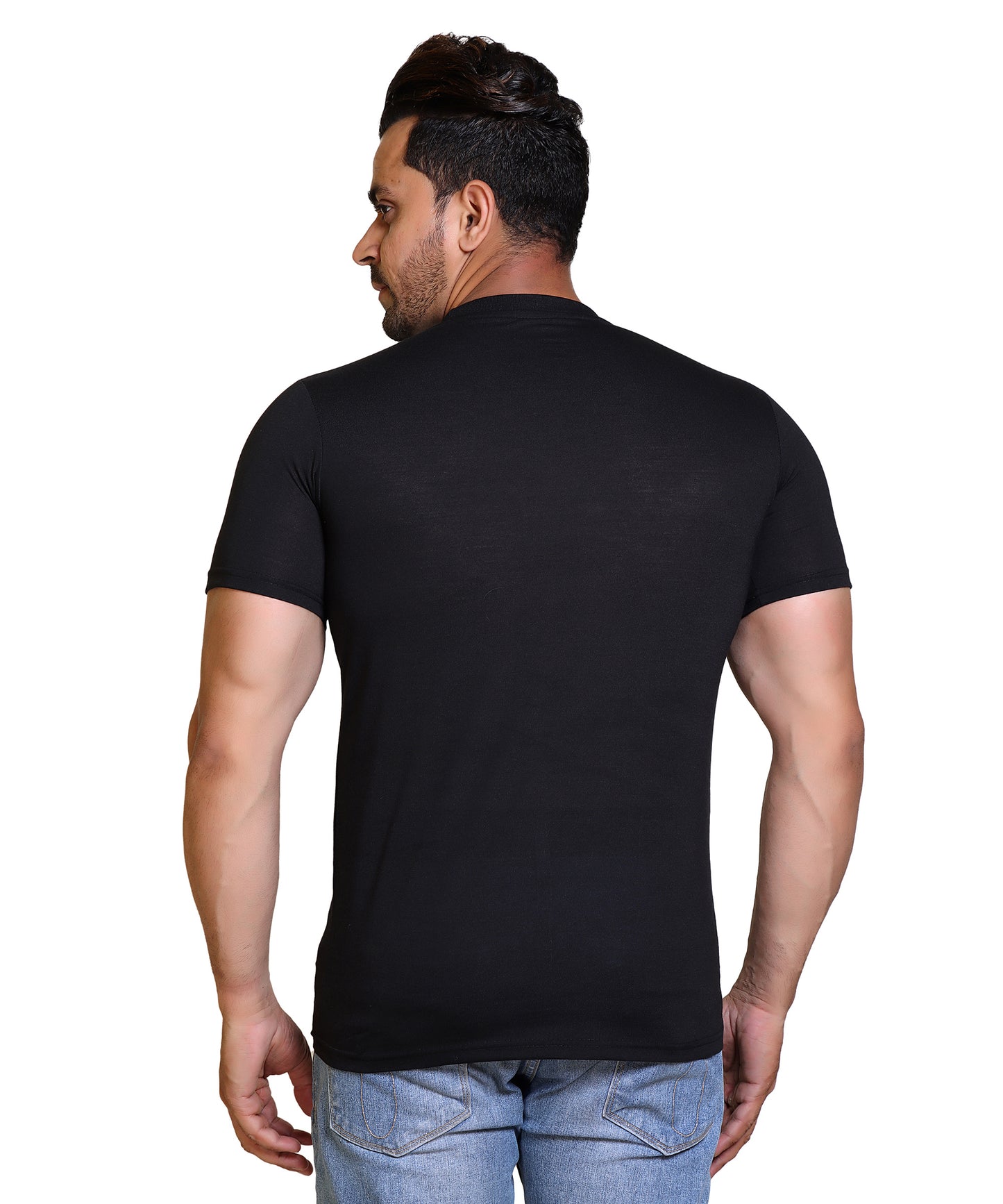 Men Future is Now Cotton Blend Round Neck Half Sleeves T-Shirt