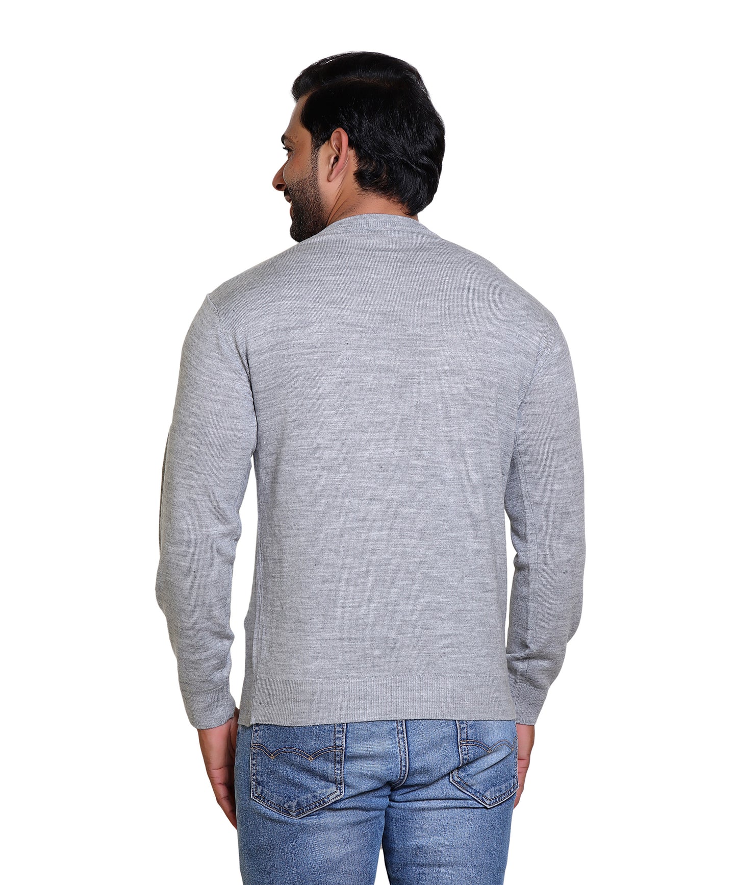 Men Round Neck Full Sleeves Sweater | 100% Acrylic Men Pullovers and Cardigans