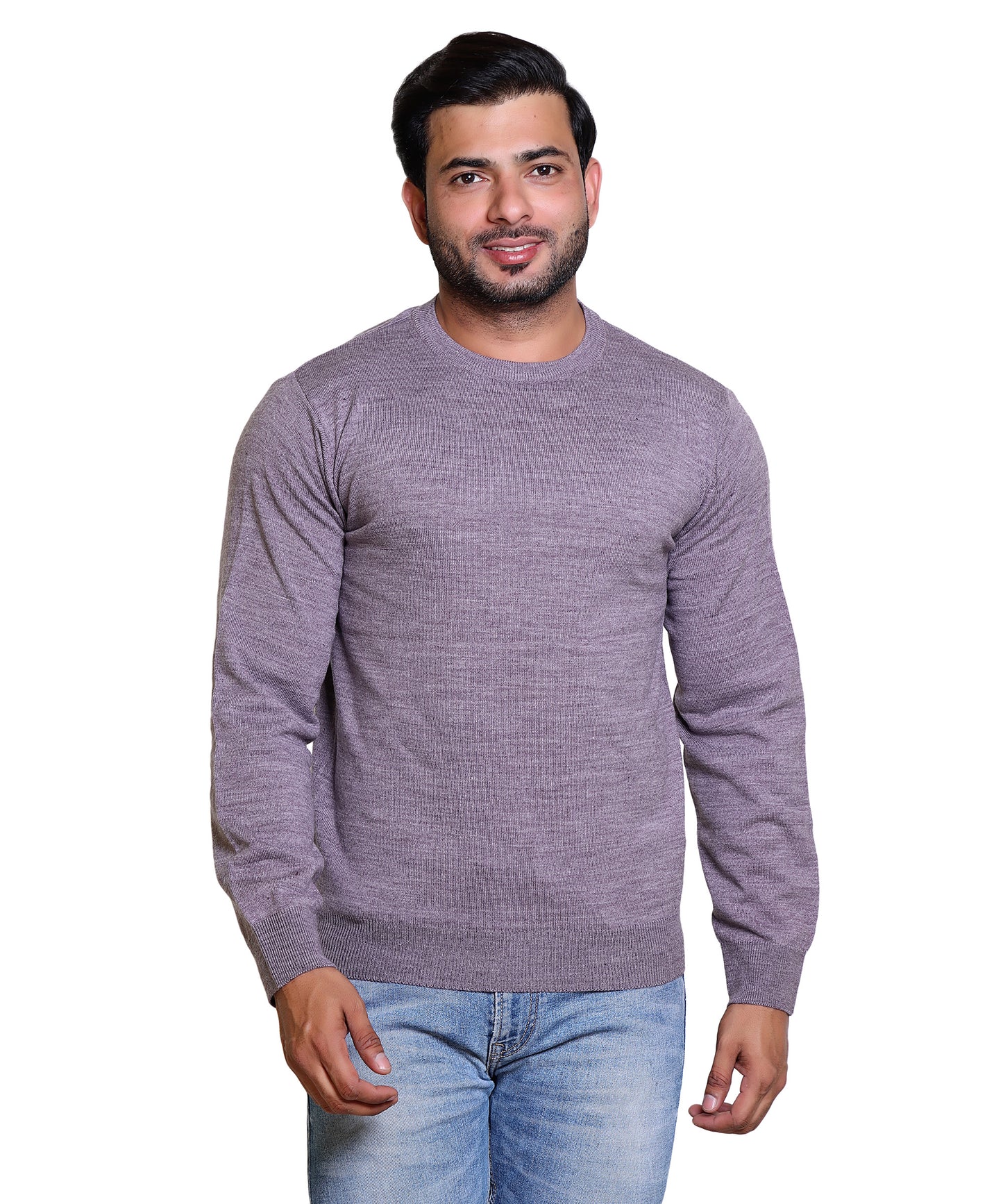 Men Round Neck Full Sleeves Sweater | 100% Acrylic Men Pullovers and Cardigans