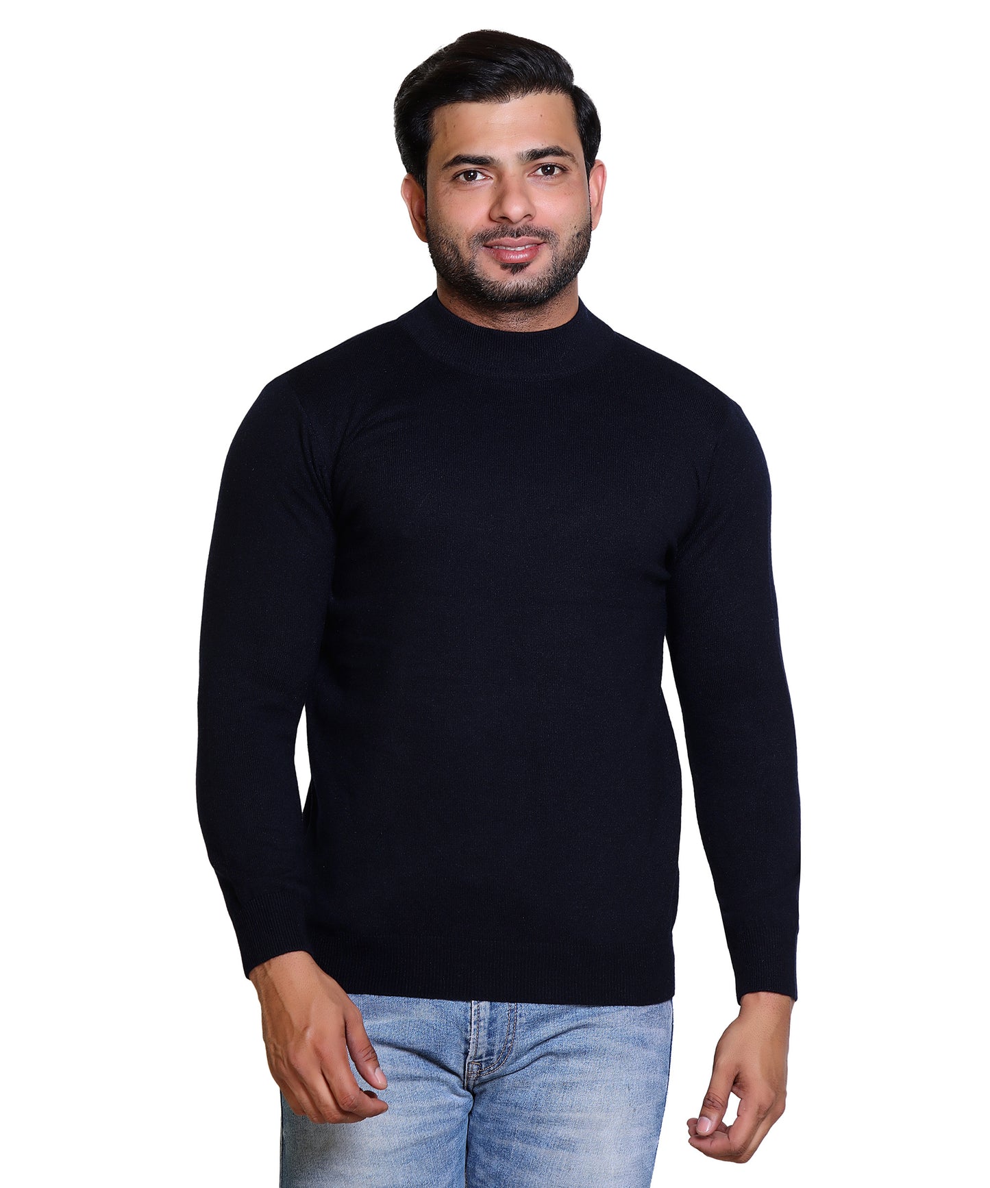 Men Round Neck Full Sleeves Sweater | 100% Acrylic Men Pullovers and Cardigans