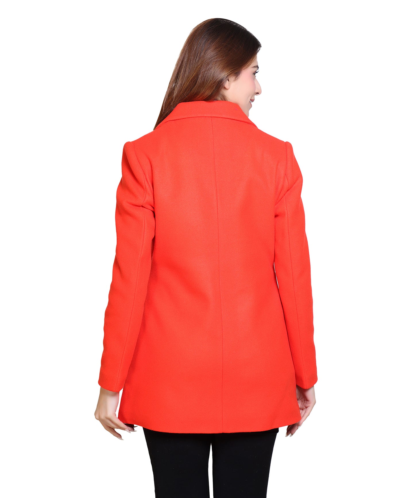 Women’s Winter Wear Coat Regular Fit For Casual Wear | Collared Neck Full Sleeve