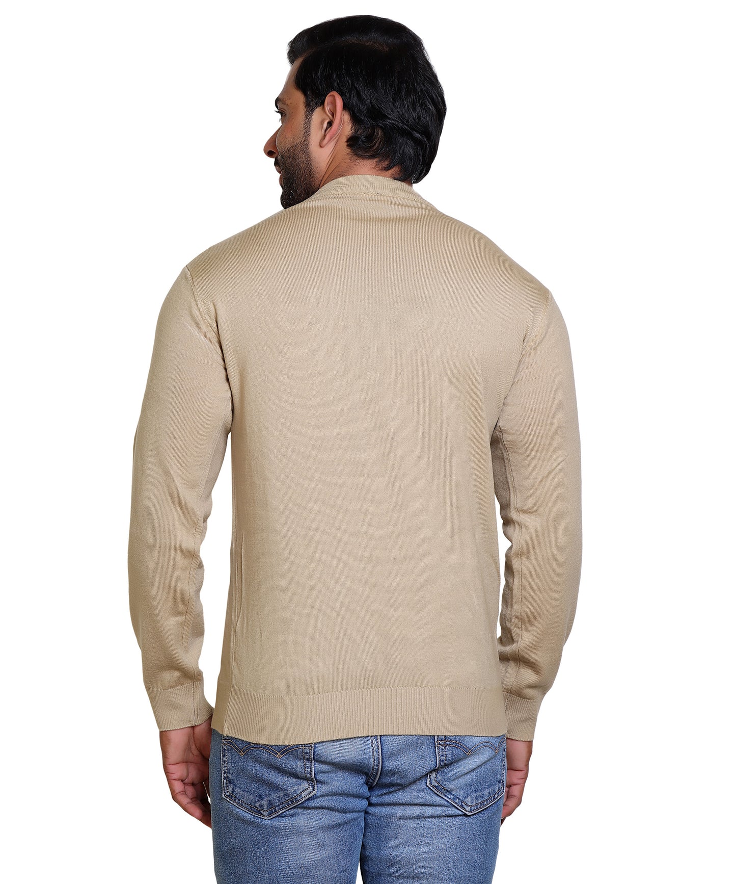 Men Round Neck Full Sleeves Sweater | 100% Acrylic Men Pullovers and Cardigans