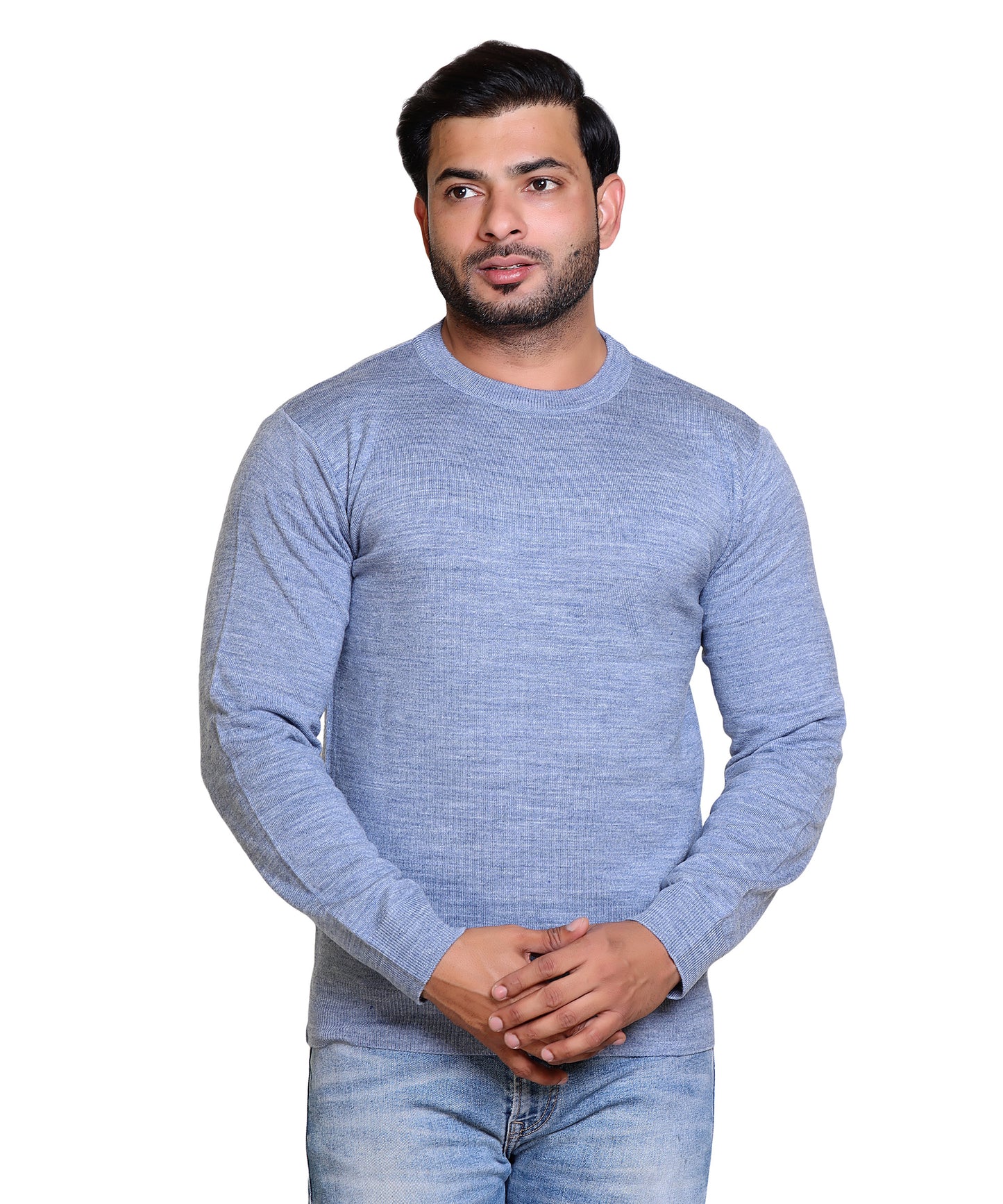 Men Round Neck Full Sleeves Sweater | 100% Acrylic Men Pullovers and Cardigans